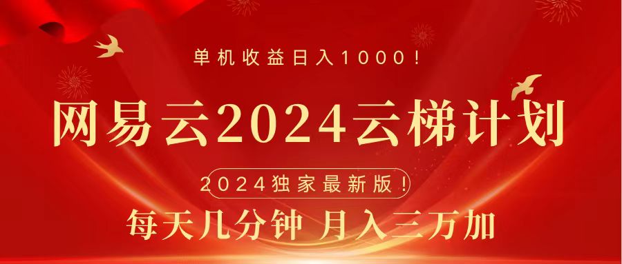 2024网易云云梯计划免费风口项目-云创宝盒