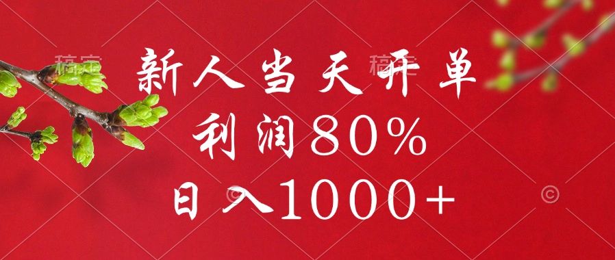 闲鱼冷门赛道，新人当天开单，利润80%-云创宝盒