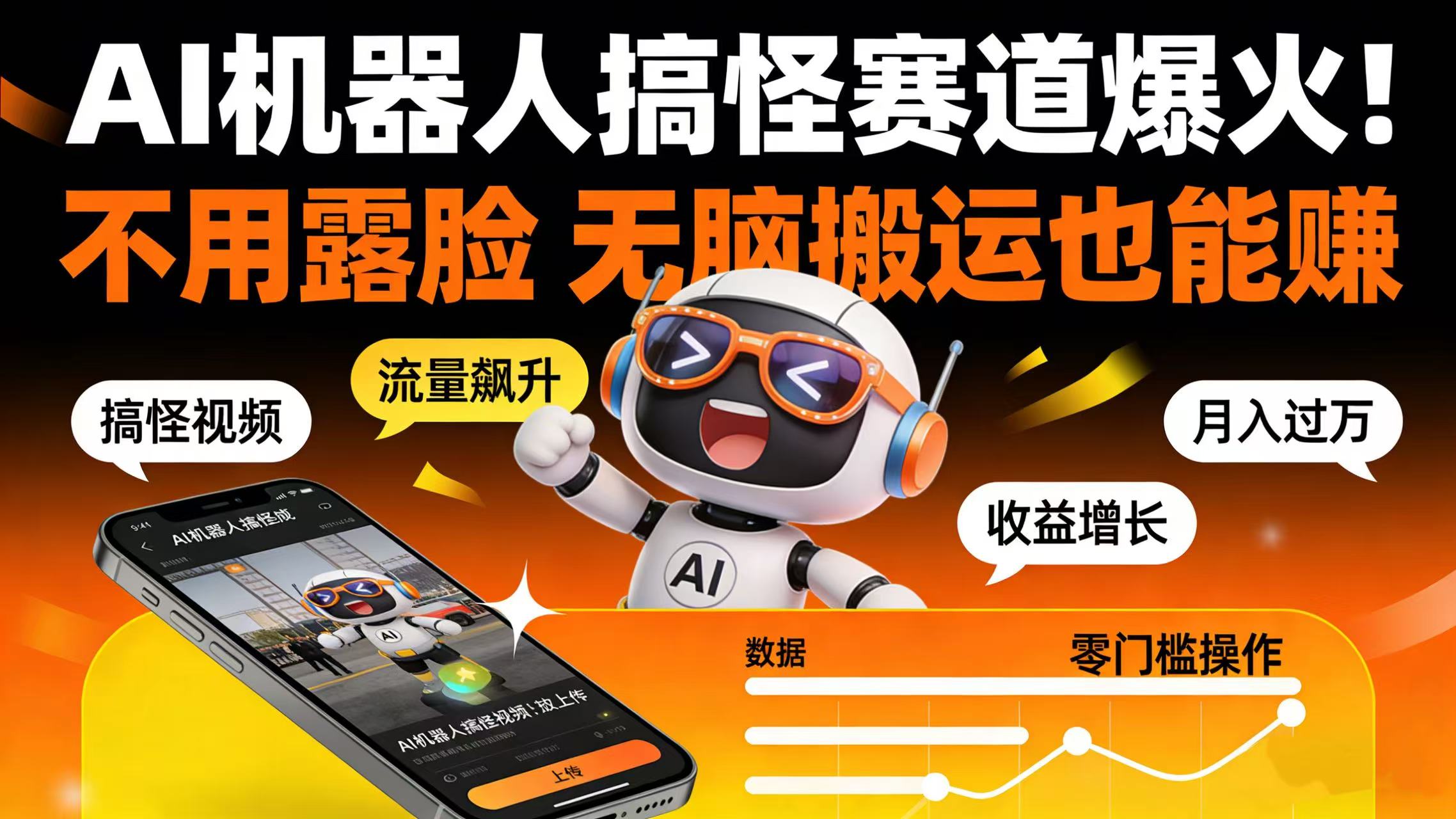 AI 机器人搞怪赛道爆火！